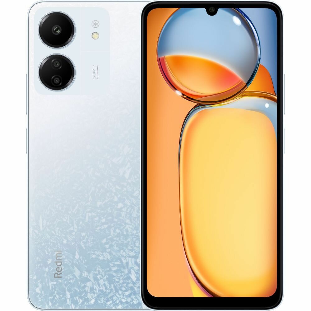 Смартфон Redmi 13C 8/256 ГБ,256 ГБ,8 ГБ, белый