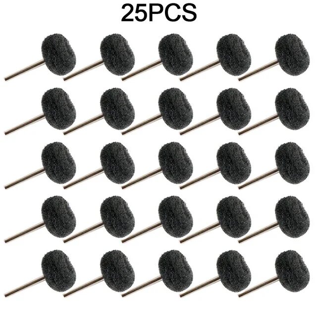 Набор шлифовальных дисков Dremel 25 шт Черный 3mm shank