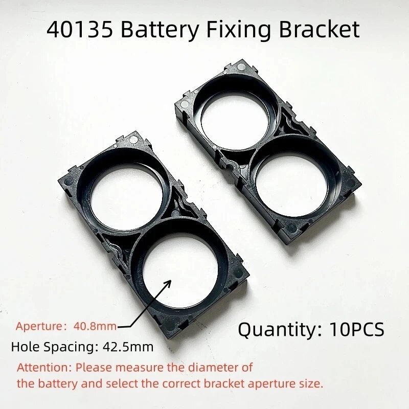 EOENKK Ящик для хранения батарей 40135, 40135 40.8mm 10PCS