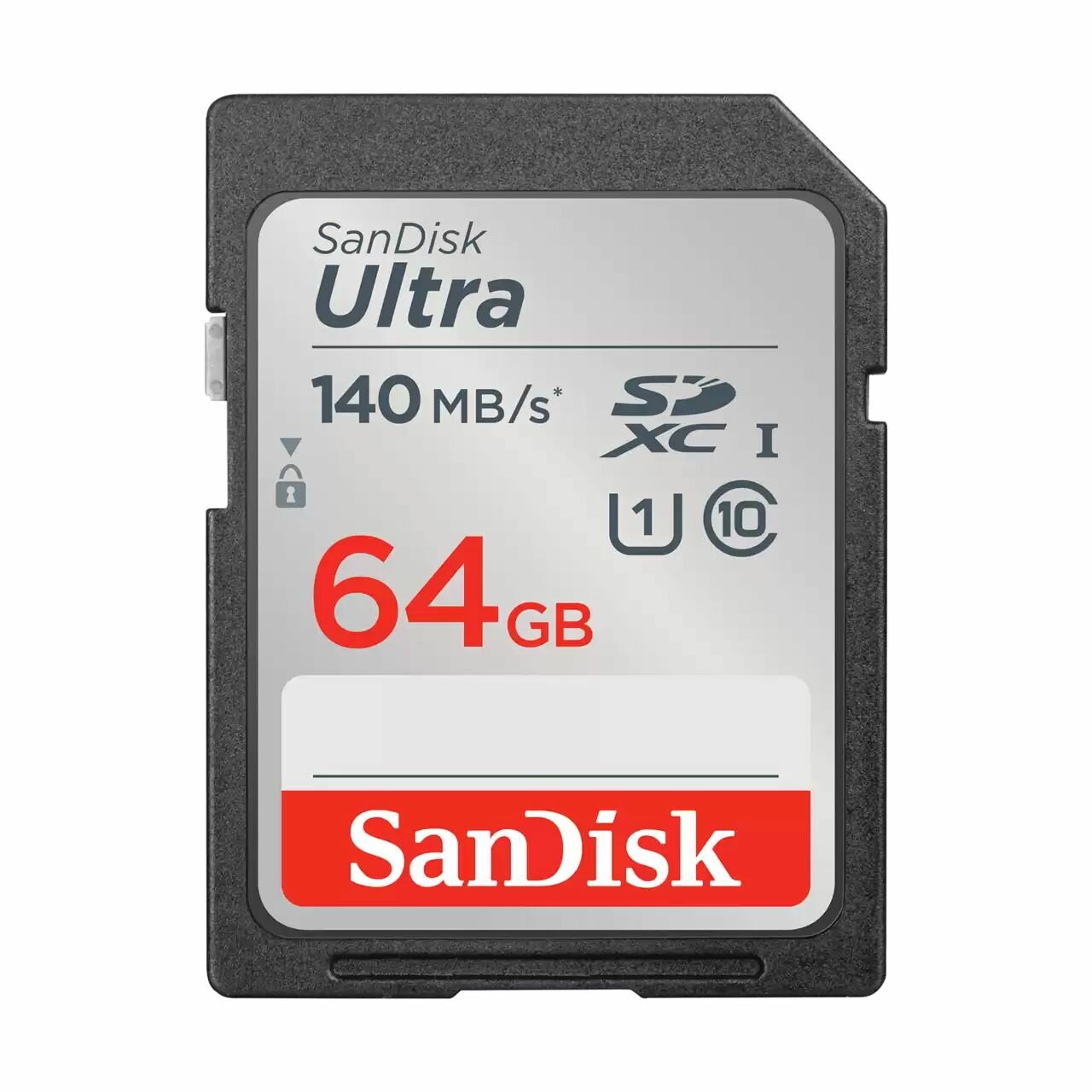 Флеш карта SD 64GB SanDisk SDXC Class 10 UHS-I Ultra 140MB/s