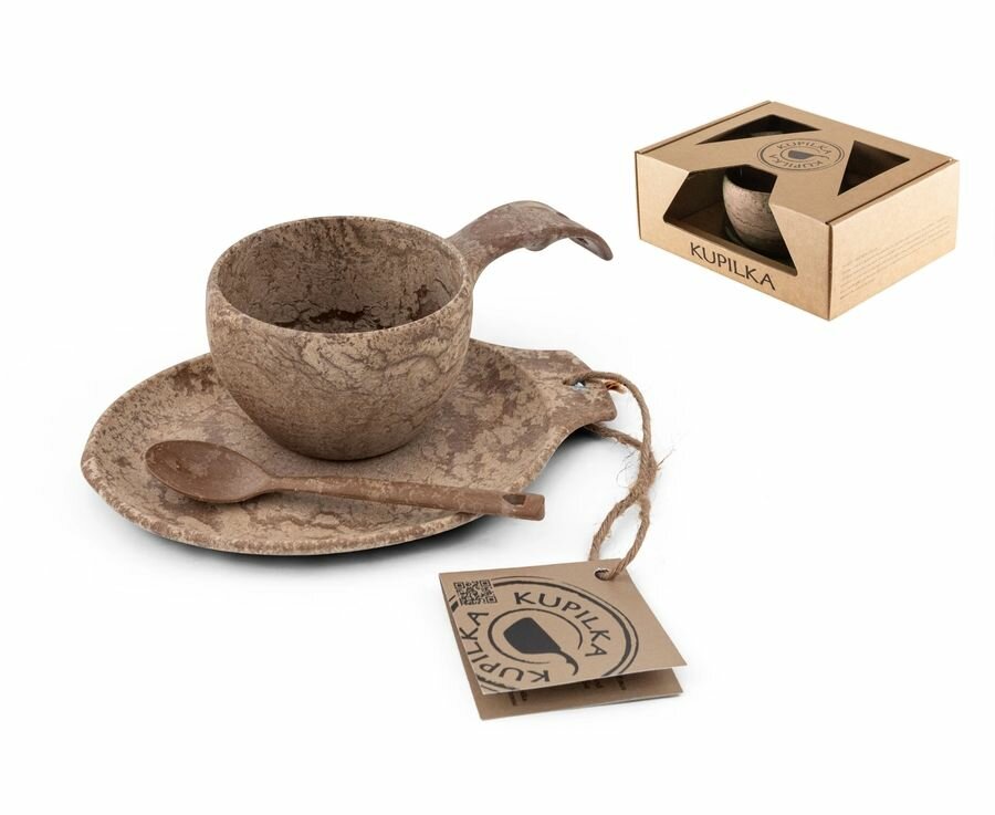 Финский чайный набор Kupilka Gift Box, цвет: Original