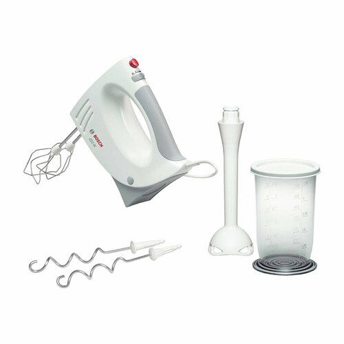 Миксер Bosch MFQ 3540 ручной 450 Вт 5 скоростей 3 насадки 4835₽