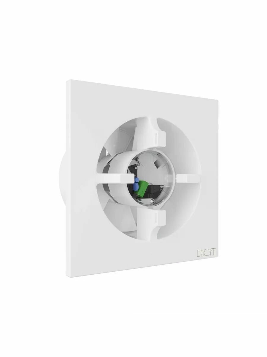Вентилятор накладной Diciti AEON D100, с обратным клапаном, с функцией Turbo, белый