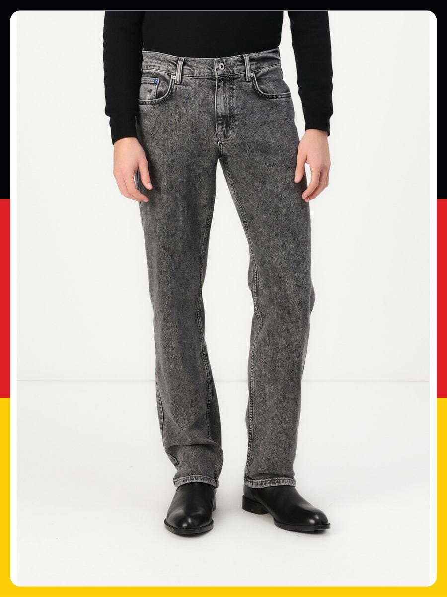 Джинсы KARL LAGERFELD JEANS, размер 33/32 inch, серый