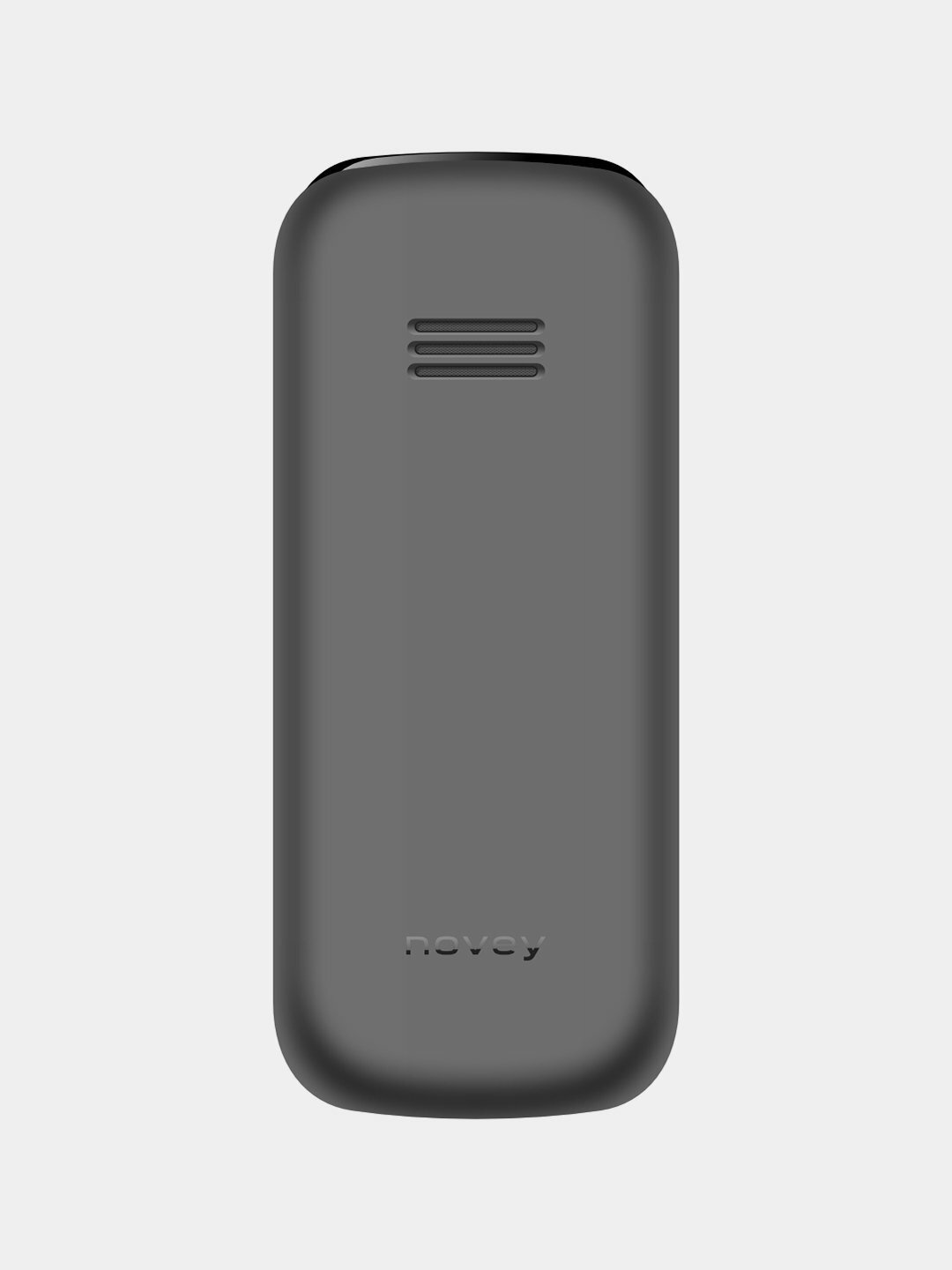 Кнопочный мобильный телефон Novey M180C 2 - SIM слота, серый — фото 1
