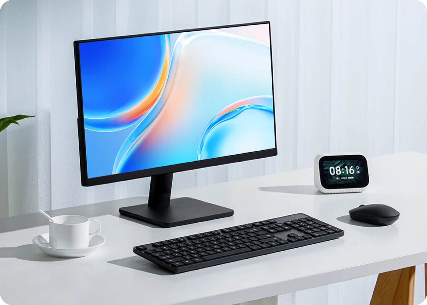 21.45" Монитор Xiaomi Redmi RMMNT215NF, 1920x1080, 75 Гц, *VA, CN, black — фото 1