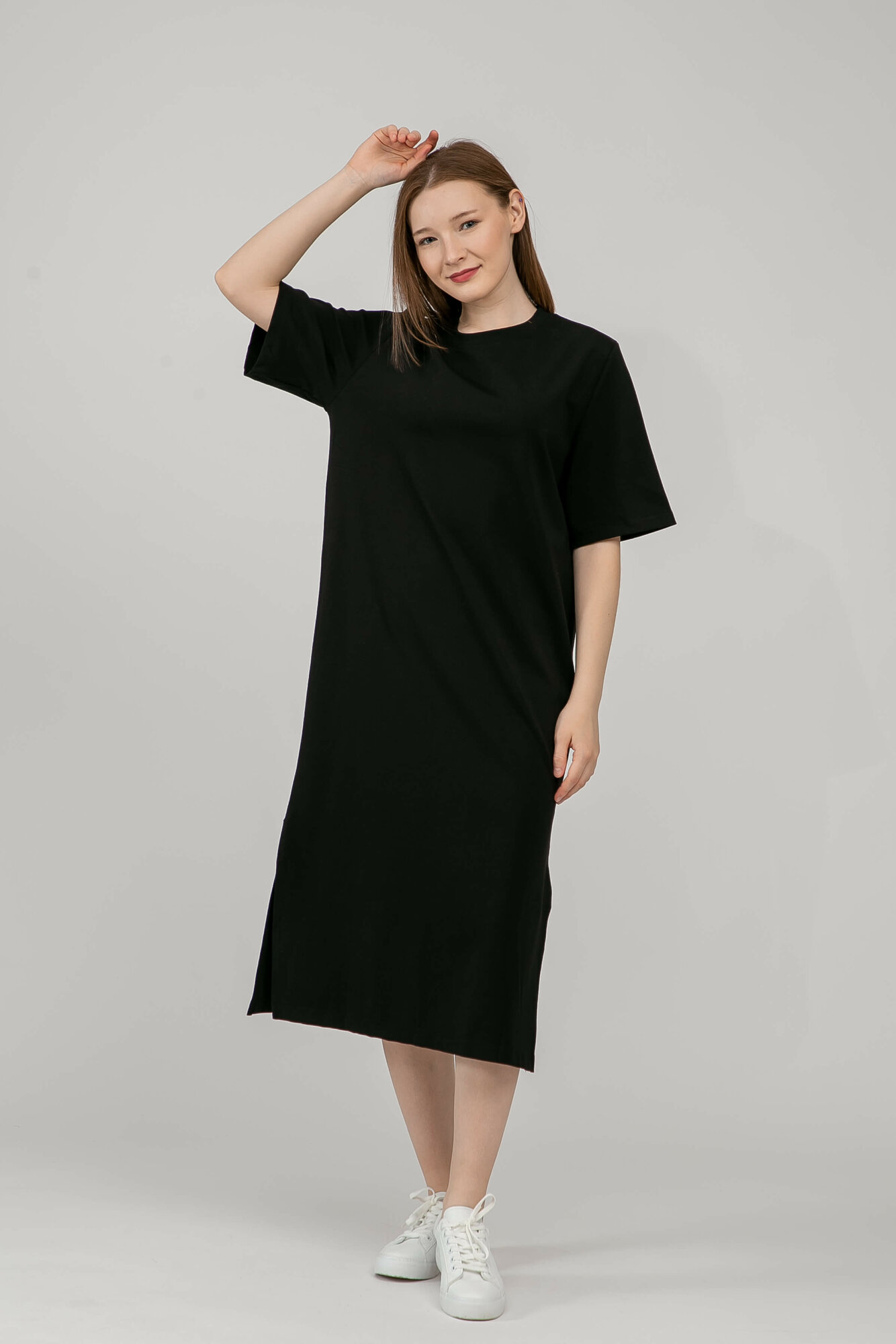 Платье TERRA PRO, размер L, black