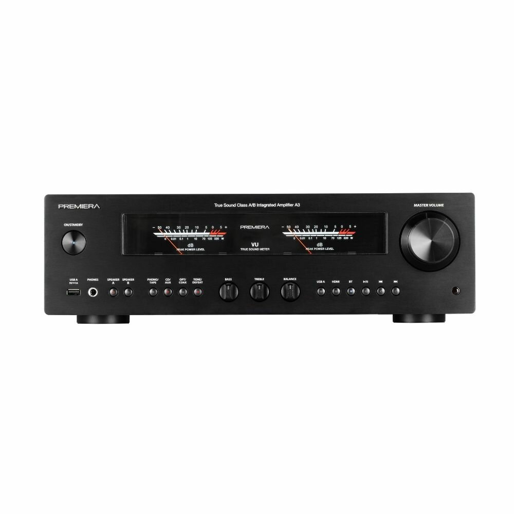 Интегральный стереоусилитель PREMIERA A3 Black