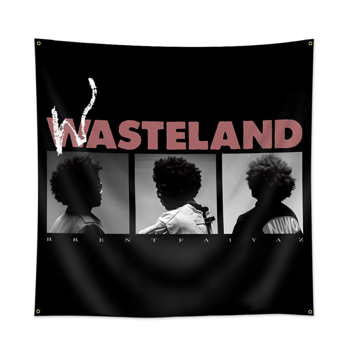 Флаговое искусство гобеленов Wastelands, аниме флаг, настенное украшение для спальни и гостиной 90x90 см