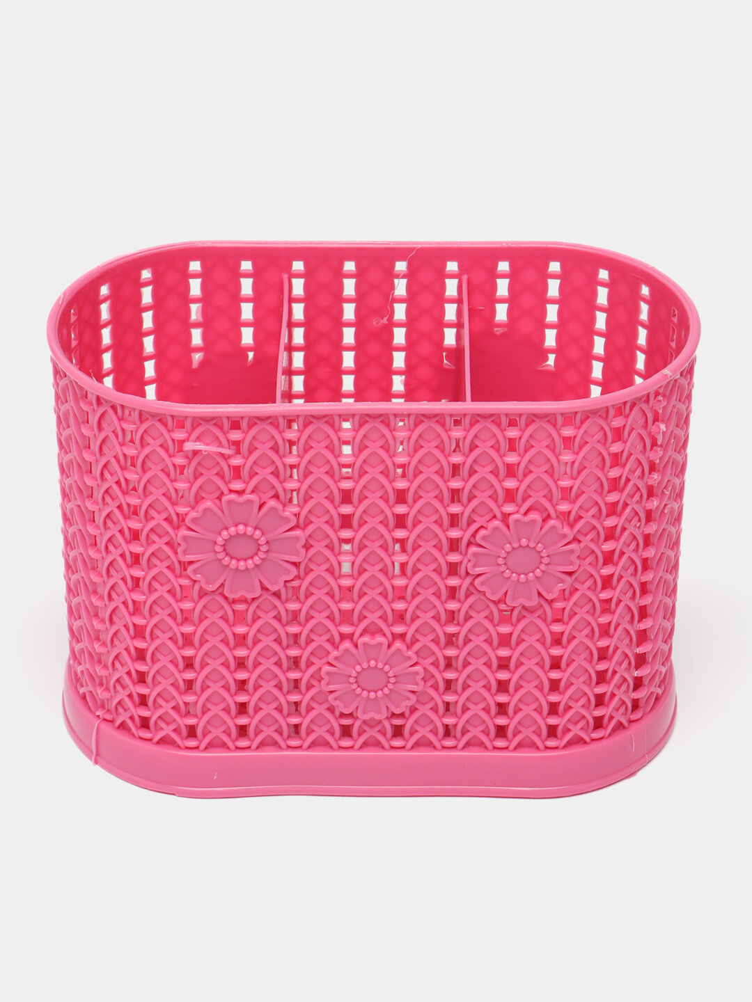 Органайзер для кухонных принадлежностей, пластмассовый, трёх секционный — фото 1