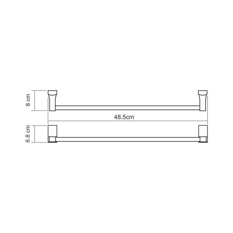 Полотенцедержатель WasserKRAFT Leine 48 K-5050