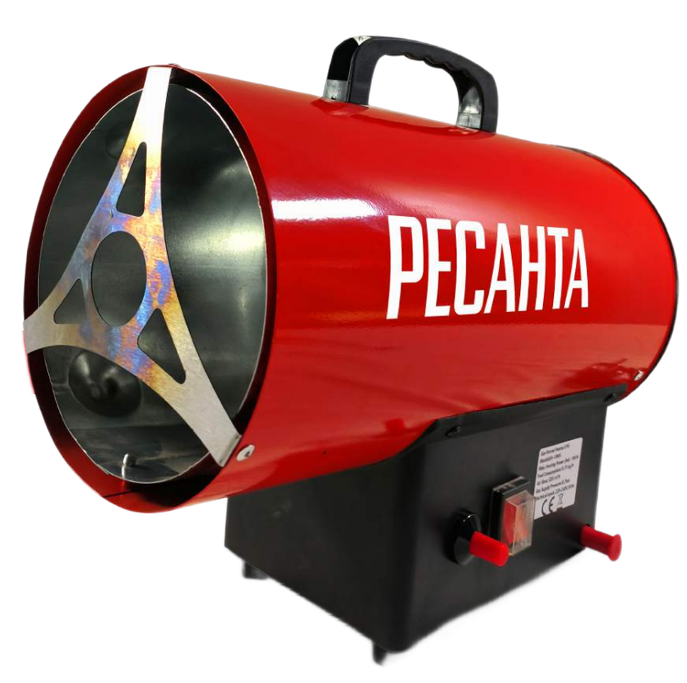 Тепловая газовая пушка Ресанта ТГП-10АКГ 350 м³/ч пропан бутан