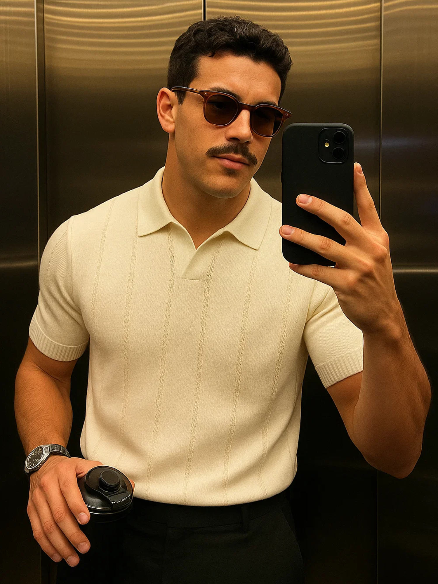 Поло с коротким рукавом