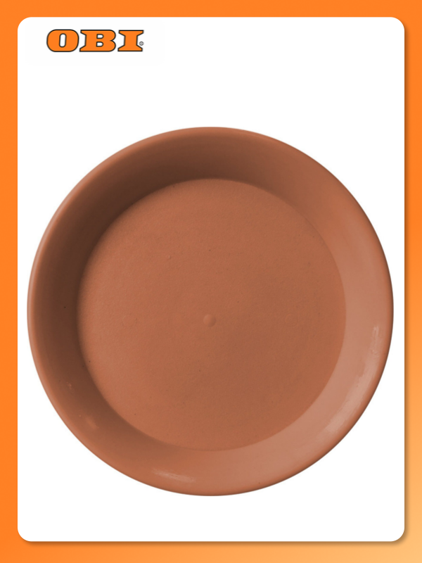 Поддон для горшков Roxor Consumer, терракотовый, пластик, 30см