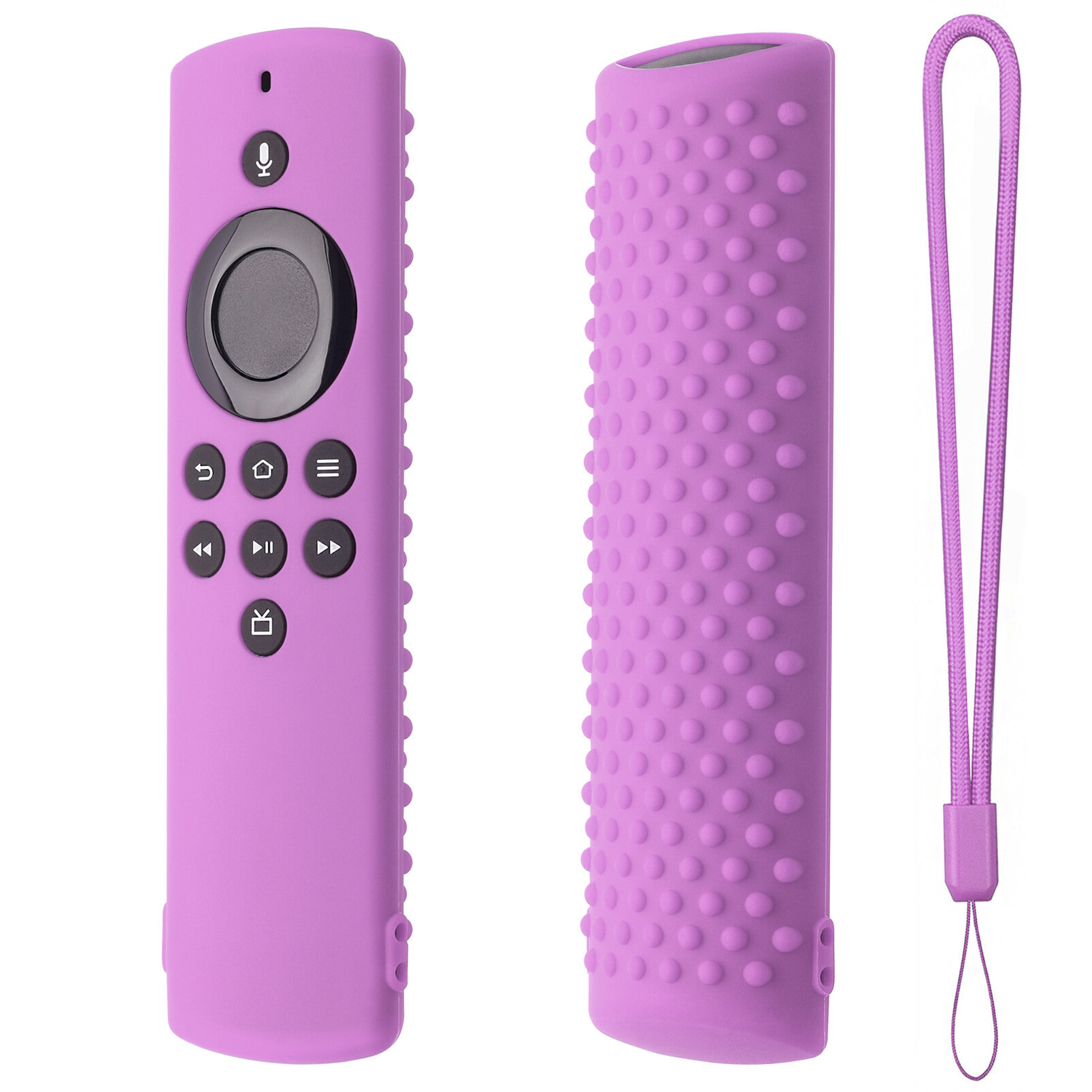 Горячая продажа Совместимость с Amazon Fire TV Stick Lite Новый пульт дистанционного управления Силиконовый защитный чехол для хранения