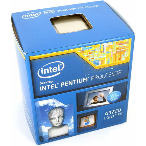 Процессор Intel Pentium G3220 Haswell LGA1150, 2 x 3000 МГц, BOX