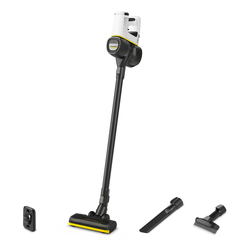 Пылесос KARCHER VC 4 Cordless myHome, черный/белый пылесос kärcher vc 4 cordless myhome аккумуляторный