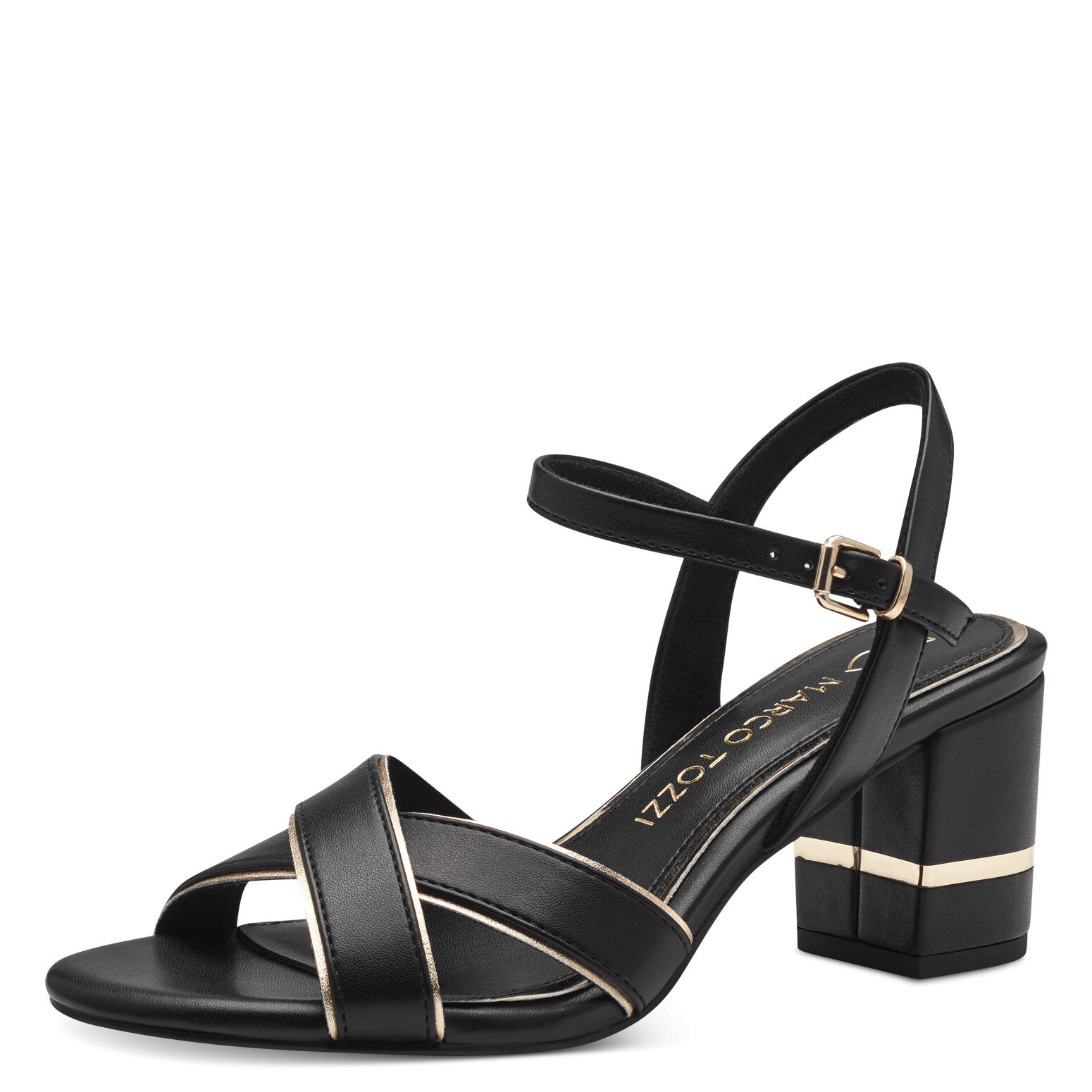 Босоножки Marco Tozzi, размер 36, черный — фото 1