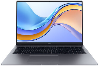 16" Ноутбук HONOR MagicBook X 16 2024 1920x1200, Intel Core i5 12450H 2 ГГц, RAM 16 ГБ, LPDDR4X, SSD 512 ГБ, Intel UHD Graphics, Windows 11 Home, RU, 5301AHGW, space grey