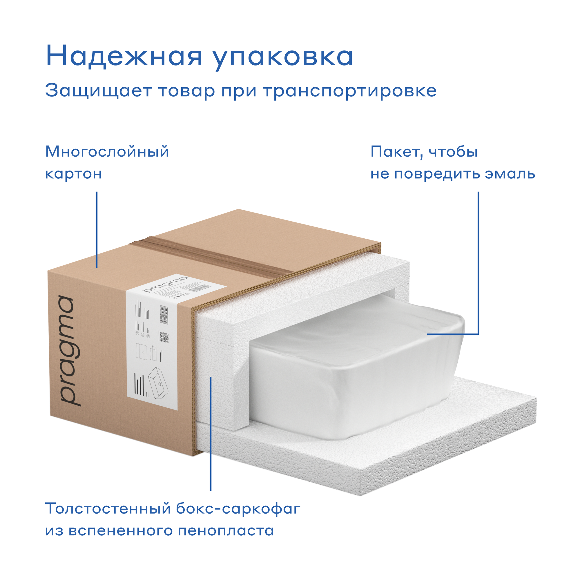 Раковина накладная Pragma Ryld, белая глянцевая, RLD1.GWSM.011 - фотография № 9