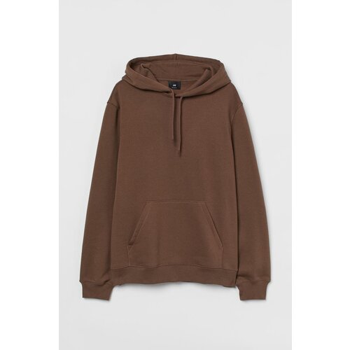 худи h Худи H&M Relaxed Fit Hoodie, размер S, бежевый