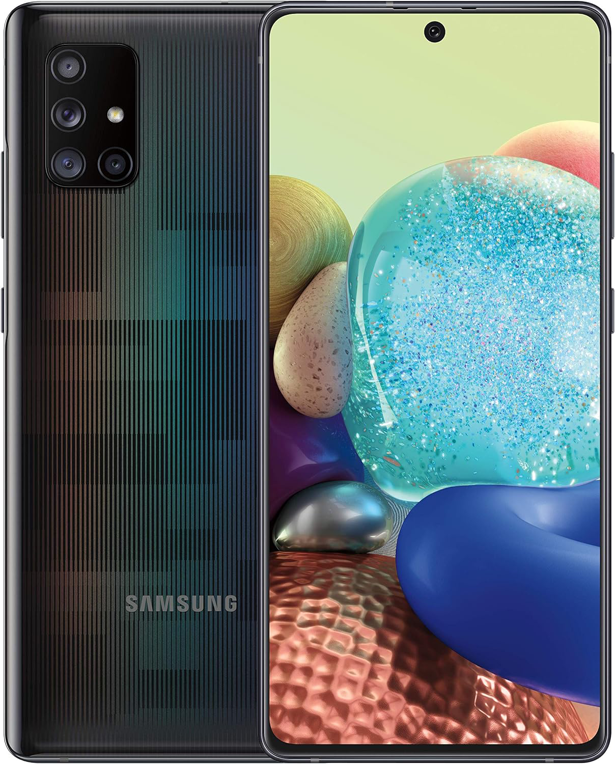 Смартфон Samsung Galaxy A71 5G 8/128 ГБ, 1 nano SIM, Prism Bricks Black