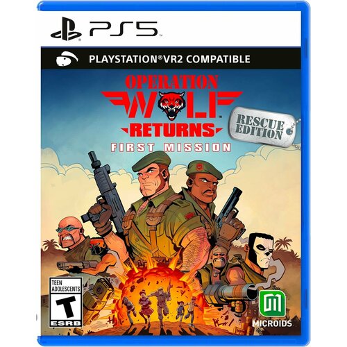 Игра Operation Wolf Returns: First Mission PSVR2 (Английская версия) для PlayStation 5 ps5 игра microids operation wolf returns first mission rescue edition