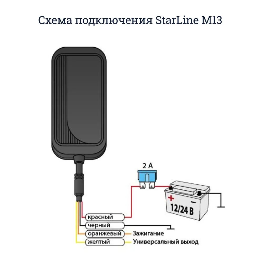 Трекер StarLine M13 с возможностью дистанционной блокировки — фото 6