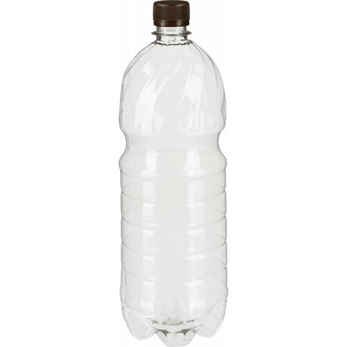 Бутылка Комус прозрачная с крышкой 1,5 л, ПЭТ d-28 мм BPF, узкое горло, 50 шт (28.1500-1.1.24)