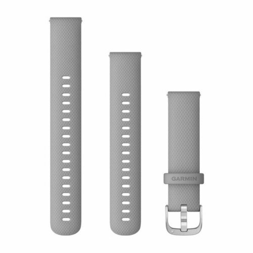 quick release band 18mm powder gray silver Quick Release Band 18mm Powder Gray/Silver