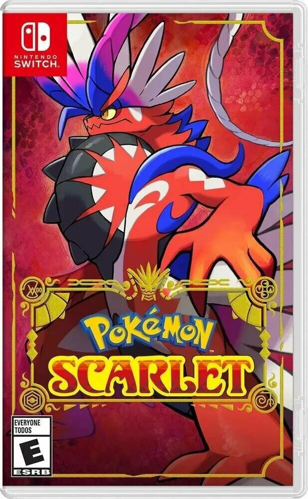 Pokemon Scarlet (Nintendo Switch, английская версия)