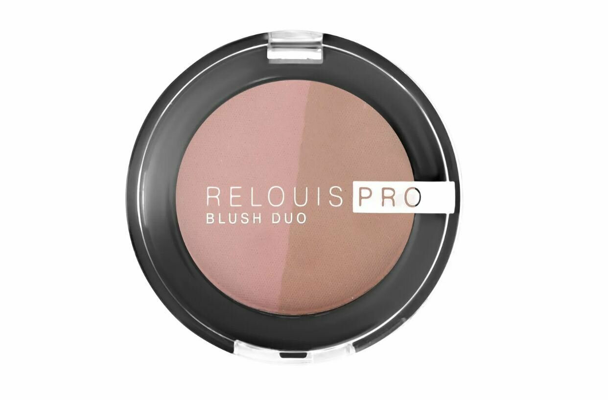 Румяна компактны Pro duo Relouis 5г тон 201 Релуи Бел ООО - фото №14