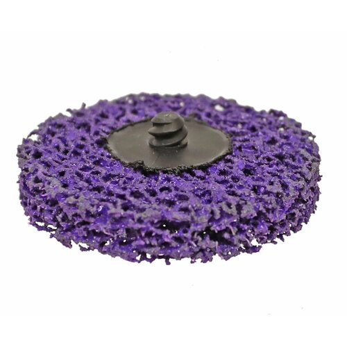 Круг для снятия ржавчины фиолетовый Русский Мастер крепление Roloc 75х14 мм 420₽