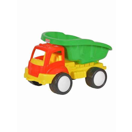 машинка спецтехника грузовик космический рабочий автомобиль пластиковый разноцветный 1 шт Машинка спецтехника - грузовик Жук, пластиковый, для игр в песочнице, 1 шт.
