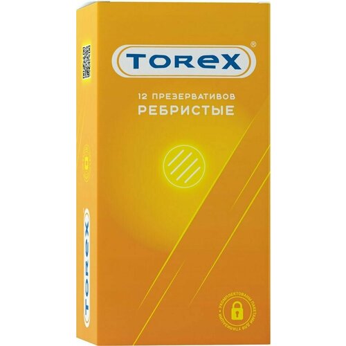 Презервативы Torex ребристые 12шт