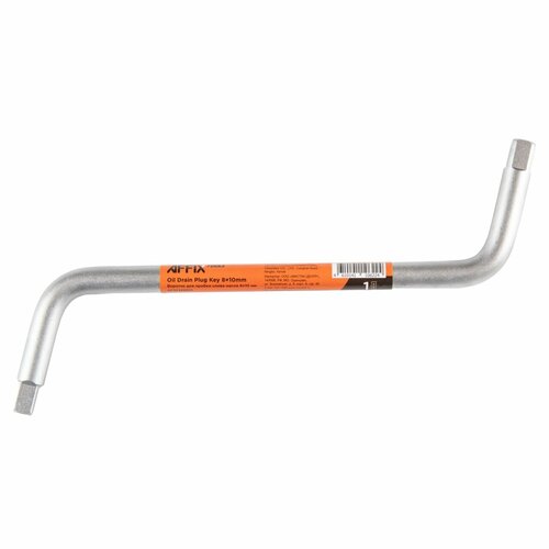 Вороток для пробки слива масла 8х10 мм изогнутый AFFIX 390₽