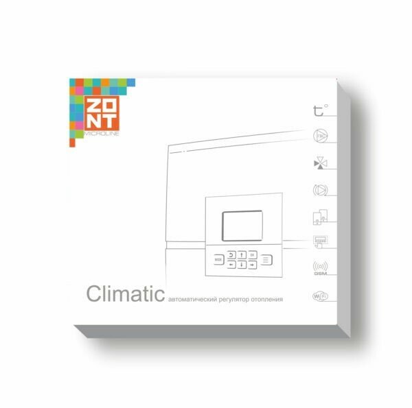 Погодозависимый автоматический GSM / Wi-Fi регулятор ZONT Climatic 1.3 для многоконтурных систем - фото №13