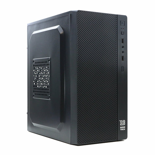Корпус BaseTech M3402 mATX, Mini-Tower, без БП (BT-M3402-B) черный