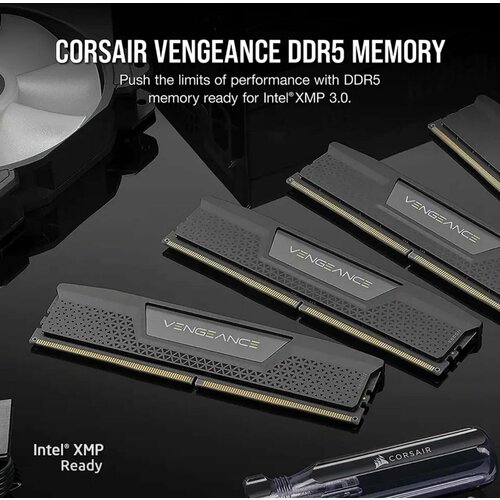 Оперативная память Corsair VENGEANCE DDR5 Black 5600 МГц A E 1x16 ГБ 849000₽
