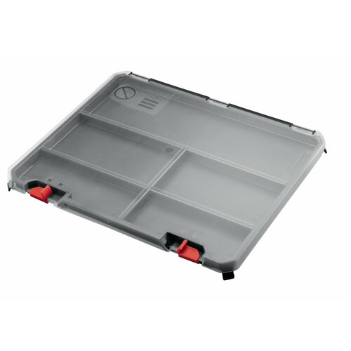 Органайзер BOSCH SystemBox (1600A019CG), 32x26x2 см, 12.6'' серый