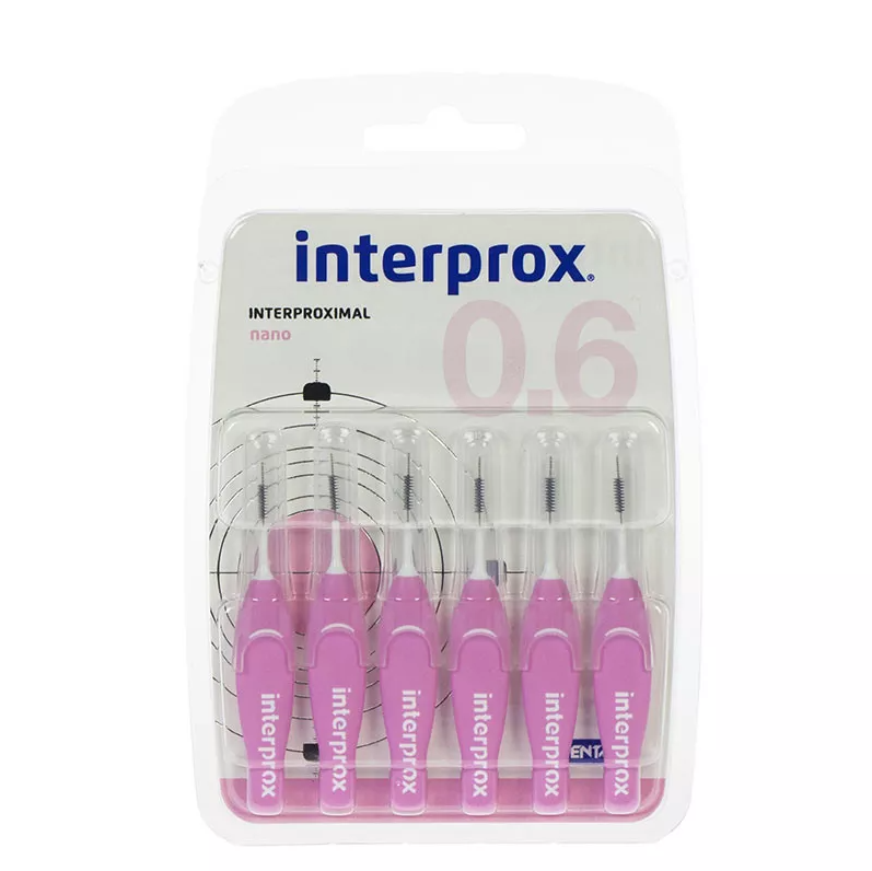 Межзубный ершик Dentaid Interprox Nano 4G Plus, 6 шт