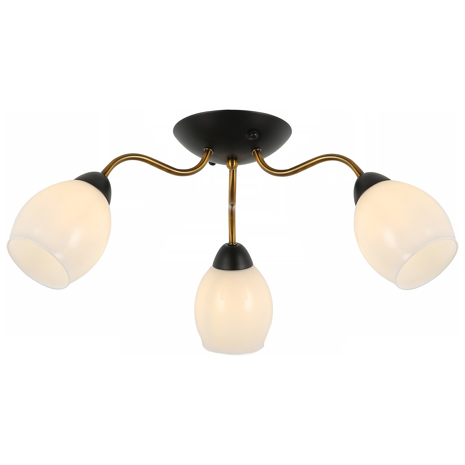 Люстра потолочная ILLUMICO IL8193-3COU-79 BK GD