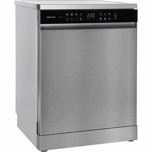 Посудомоечная машина HIBERG F68 1530 LX с возможностью встраивания 8 программ 15 комплектов цвет нерж сталь 35319₽