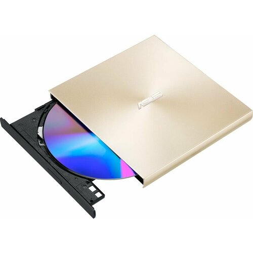 Внешний оптический привод DVD-RW Asus SDRW-08U8M-U/GOLD/G/AS (90DD0295-M29000) золотистый