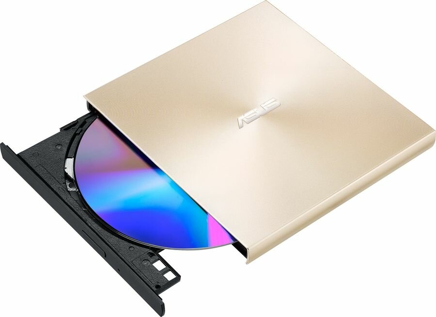 Внешний оптический привод DVD-RW Asus SDRW-08U8M-U/GOLD/G/AS (90DD0295-M29000) золотистый