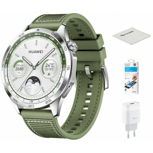 Смарт-часы Huawei GT 4 GREEN PHOINIX-B19W 55020BGY 1894400₽