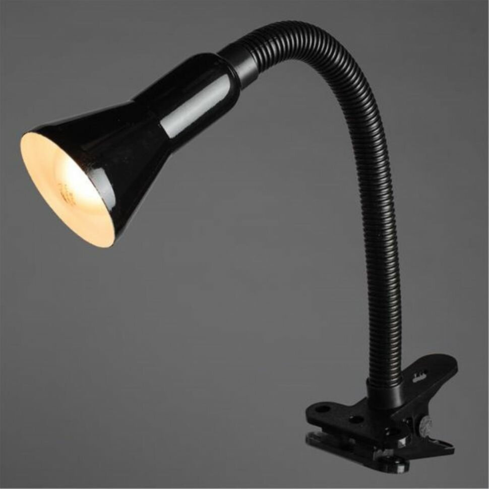ARTE Lamp #ARTE LAMP A1210LT-1BK светильник настольный