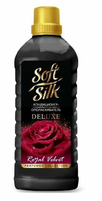 ROMAX Кондиционер-ополаскиватель для белья, "Soft Silk DELUXE", Royal Velvet, 1 л /