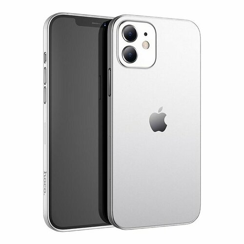 Пластиковый чехол Hoco Thin series для Apple iPhone 12 mini, прозрачный, матовый