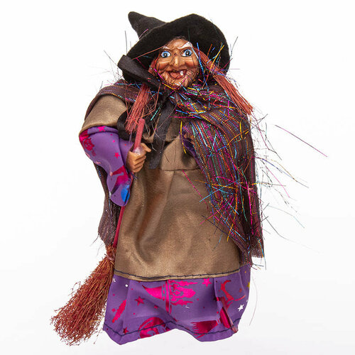 Кукла Баба Яга магическая 16 см 860₽